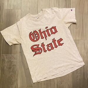 1980’s Champion Ohio State Grey Short Sleeve Tee